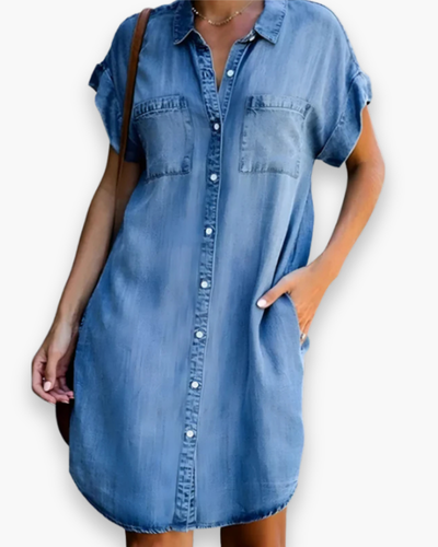 Damen Elegantes Klassisches Kleid | Mini