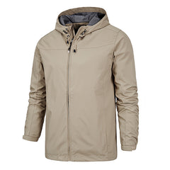Braxton – Schwarzer Winterjacke für Herren in Beige