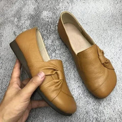 Ophelia® | Weiche Lederschuhe für Damen in Braun