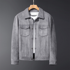 Sebastian - Herren Jacke in Grau