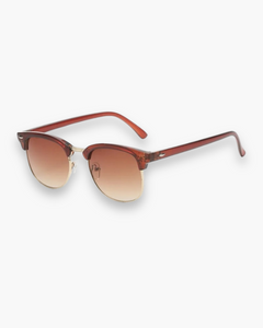 Herren Vintage Sonnenbrille | Elegante Retro-Optik mit UV Schutz in Braun