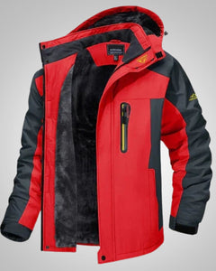 Harry | Herren Wasserdichte Outdoor Jacke in Rot