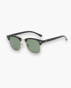 Herren Vintage Sonnenbrille | Elegante Retro-Optik mit UV Schutz in Schwarz/Gold/Klar