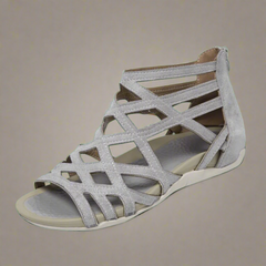 Seraphina | Elegante Sandalen mit Komforteffekt in Grau