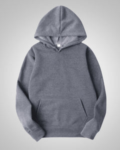 Aiden | Herren Lässiger Oversized Pullover mit Kapuze in Grau