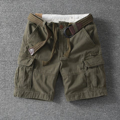 Lorthan - atmungsaktive Cargoshorts in Grün