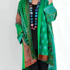 Sophie - Bequemer & Stilvoller Strickjacke in Grün