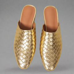 Siglindis | Bequeme Sandalen für empfindliche Füße in Gold