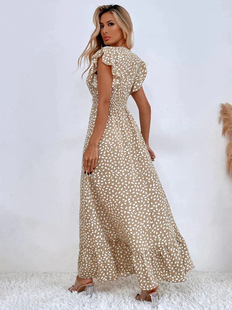 Isabella - A-Linien-Kleid - Puffärmel
