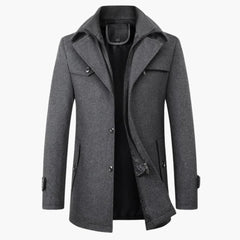 Business Winterjacke für Herren in Grau