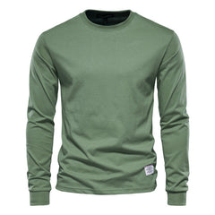 Wynne - Bequemes Langarmshirt in Grün