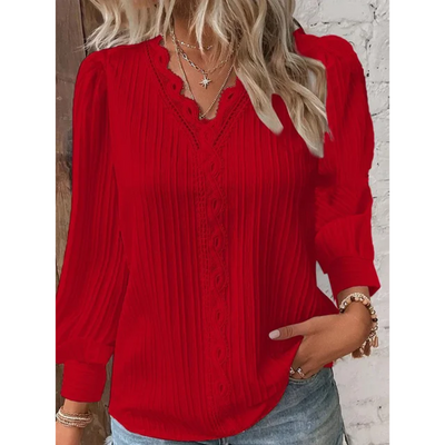 Jackalyn - Elegante Damenbluse aus Spitze