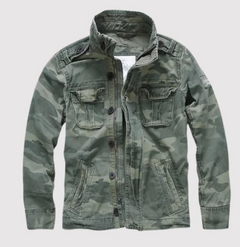 Basil - Retro-Jeansjacke mit mehreren Taschen in Multicolor 1