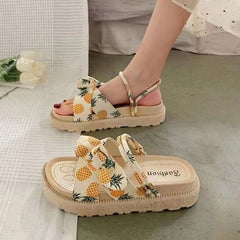 Clara | Sandalen für Frauen in Ananas