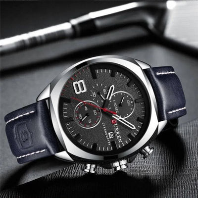 Wasserdichte Militär-Chronographen-Sportuhr