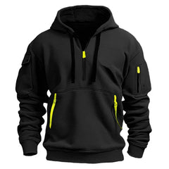 Stilvoller Hoodie 1+1 Gratis in Schwarz