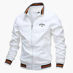 Conrad™ | Premium Herrenjacke in Weiß