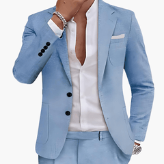 Herren Anzug Set – Blazer und Hose für formelle Anlässe in Blau