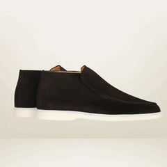 Dorian - Herren Loafers Aus Wildleder in Schwarz