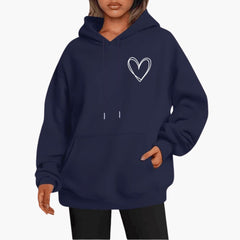 Selina | Lässiger Hoodie in Marineblau