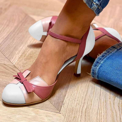 Jolie - Komfortable Mary-Jane-Pumps in Blassrosa