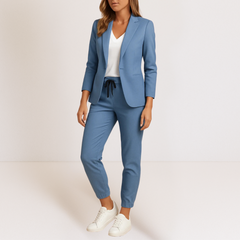 Ulrika - Leichter Jumpsuit in Blau