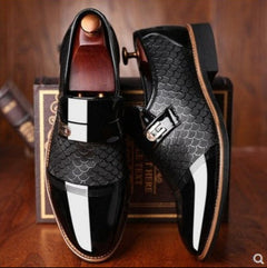 Moritz®️™ | Handwerklicher Businessschuh in Schwarz