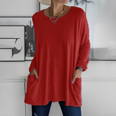 Letitia - Lässig schickes Hemd in Rot