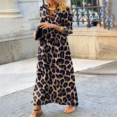 Silvie | Kühne und elegante Leopardenrobe