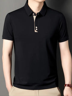 Paul | Herren Polo Shirt in Schwarz