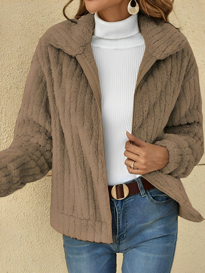Kuscheliger Damen-Teddy-Mantel | Lässig