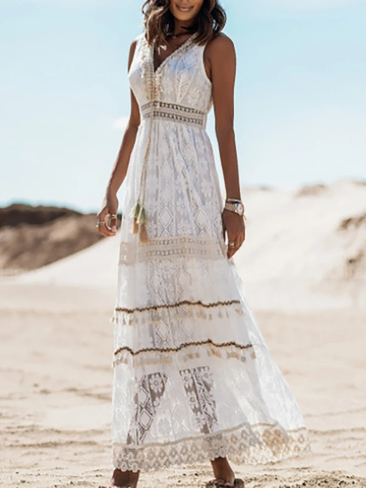 Amelie | Luxuriöses Bohemian-Kleid (Fast ausverkauft)