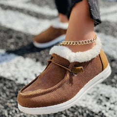 Colleen -  Warme Und Rutschfeste Winterschuhe in Braun