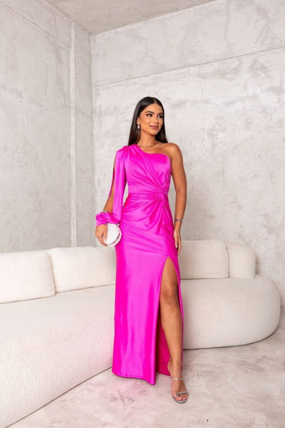 Doria - Elegantes Abendkleid Mit Einer Schulter Für Damen