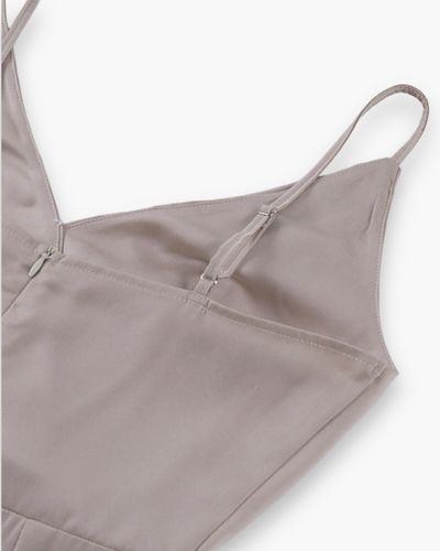 Damen Elegantes V-Ausschnitt Kleid | Vielseitig