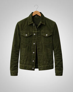 Noah | Herren Aufgesetzte Brusttaschen Feldjacke in Grün