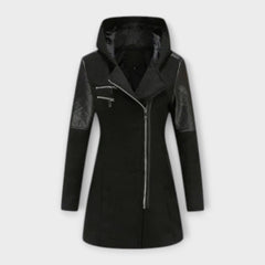 Sophia – Wintermantel in Schwarz
