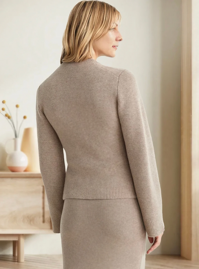 Damen Cardigan mit Ausgestellten Ärmeln | Lässig