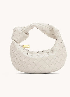 Sonya - Handtasche - Elegantes gewebtes Design in Off-white