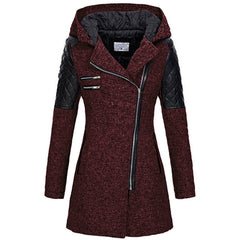Rosemary | Winterjacke in Tiefrot