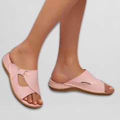 Ebru | Ortho-Sandalen Leder in Rosa