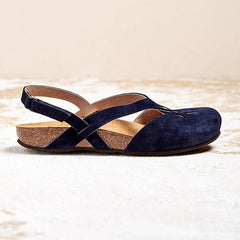 Taylor® | Flache Sandalen in Blau