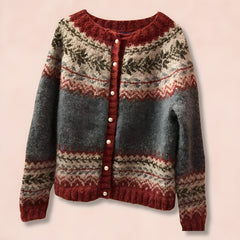 Bailor | Eleganter und vielseitiger Winterpullover in Rot
