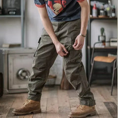 Porter - Technische Cargohose in Grün