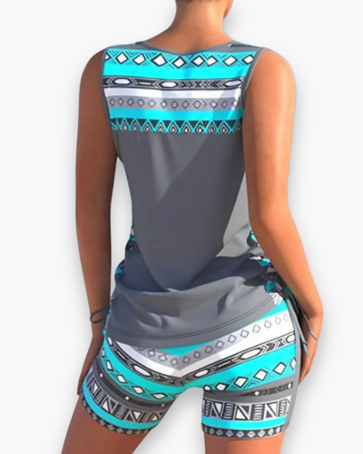 Damen Bauchweg Tankini | Stilvolles Oberteil für Strand und Pool