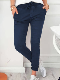 Rhea™ Relaxed-Hose in Marineblau