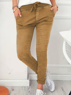 Rhea™ Relaxed-Hose in Khaki