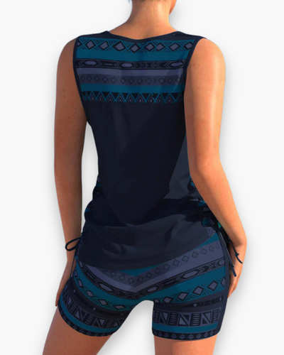 Damen Bauchweg Tankini | Stilvolles Oberteil für Strand und Pool