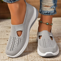Christine™ - Slip-On Schuhe in Grau