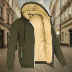 Remy™ - Herren Fleece Hoodie in Grün